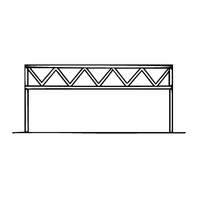 parallel chord truss